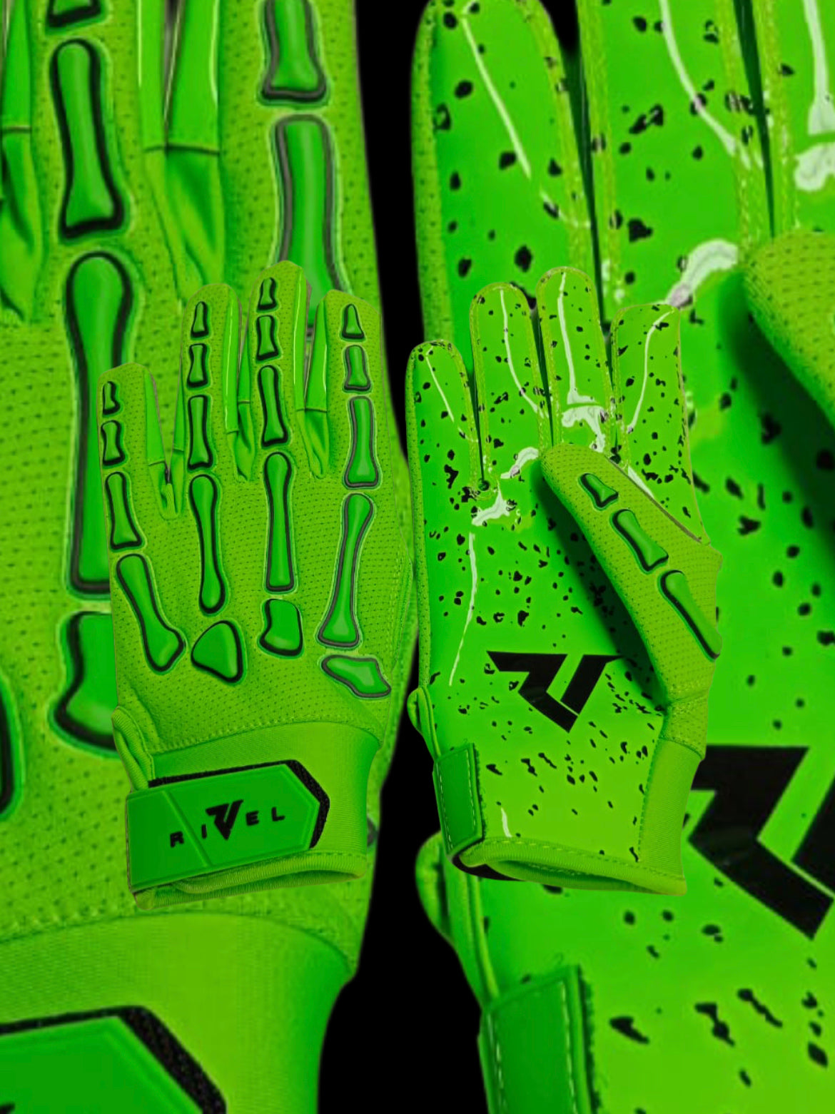Reaper OREO  Bones Football Gloves image 2
