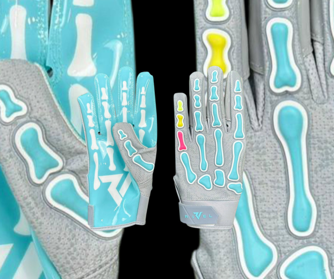 Reaper Future Bones Football Gloves