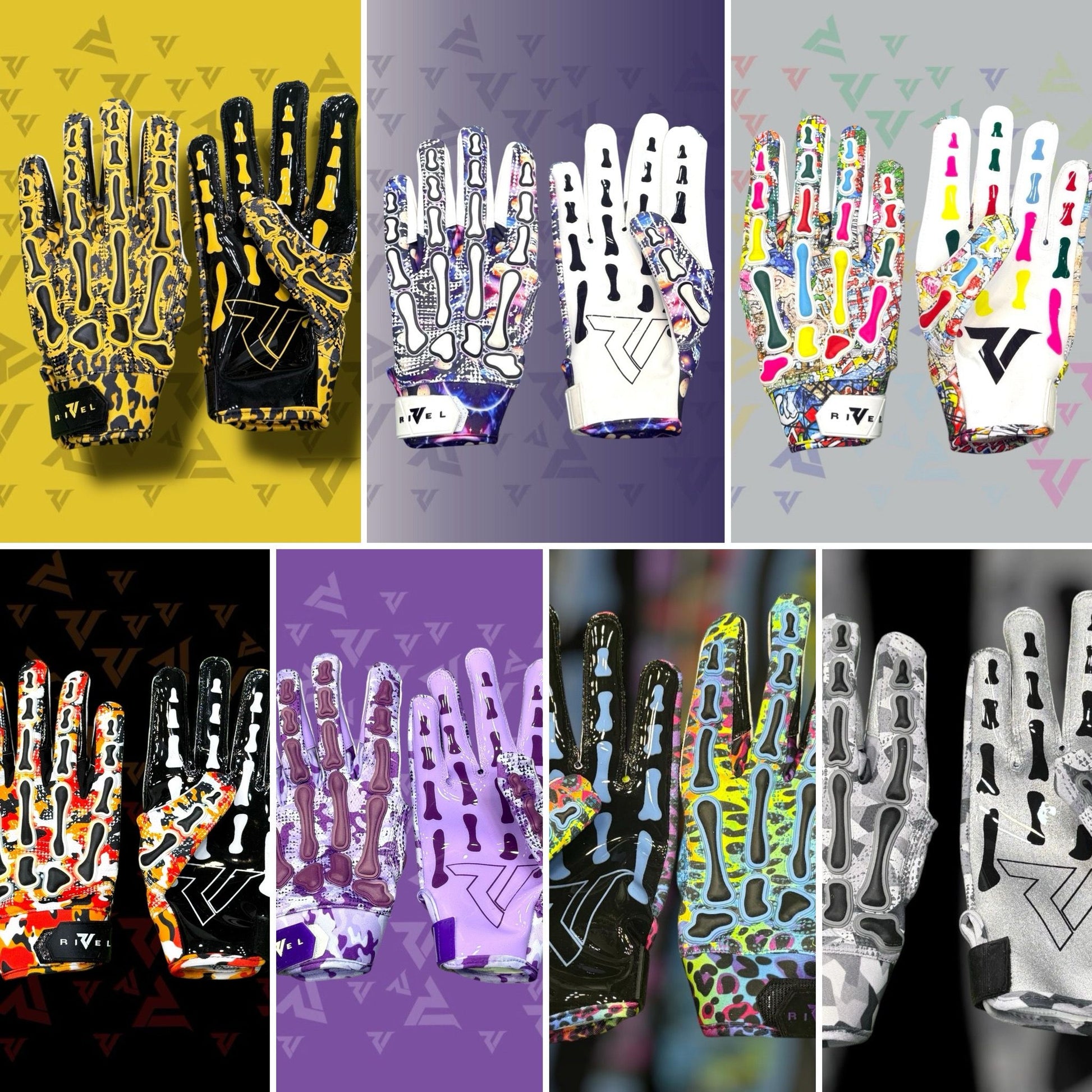 Reaper Jungle Bones Football  Gloves image 0