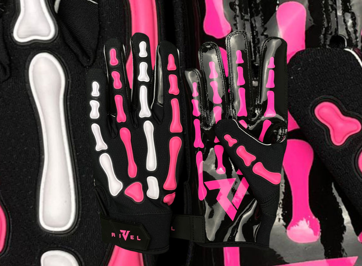 Reaper Bones  Black Series Football Gloves image 8
