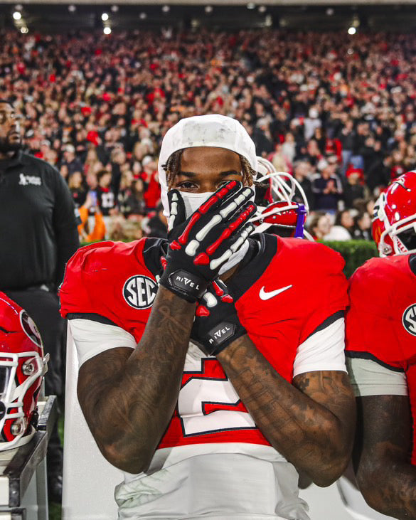 Reaper Bones  Black Series Football Gloves image 1