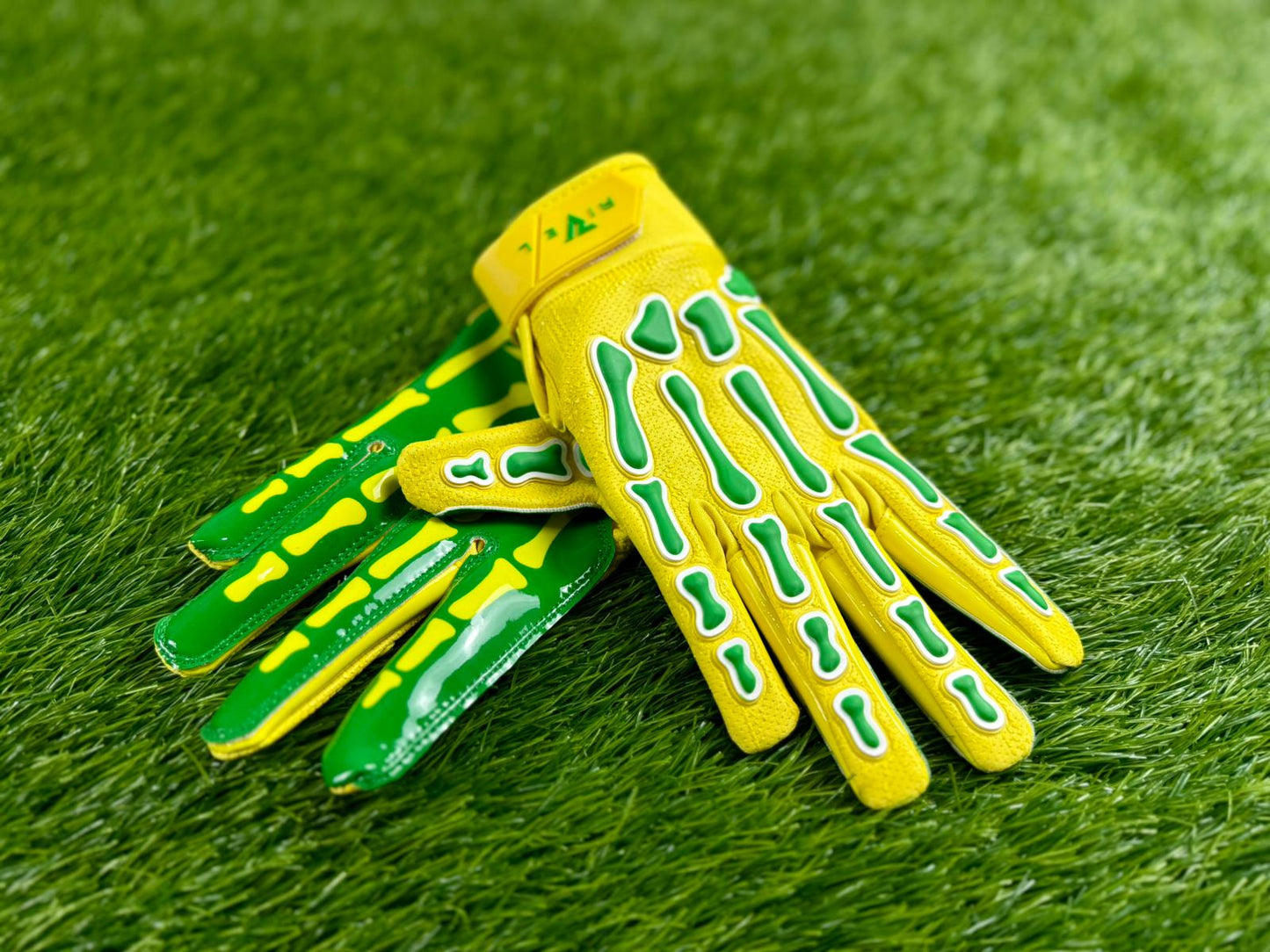 Reaper College Bones Football Gloves image 5