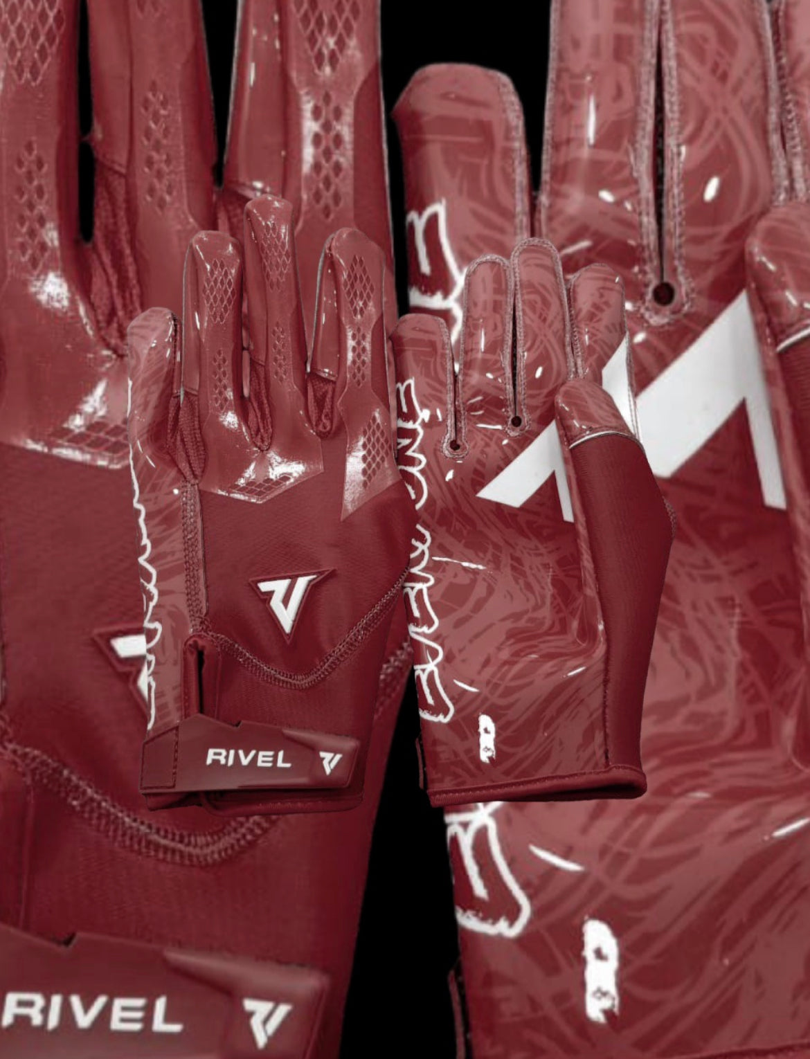 Savage EVRY1 Football Gloves image 3