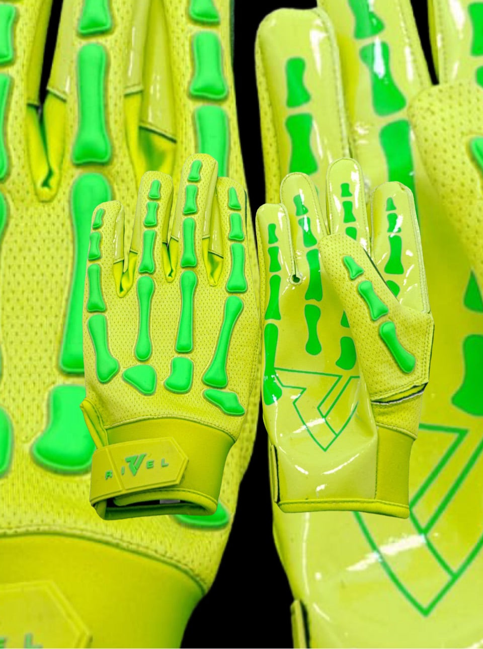 Reaper VIBE bones Football Gloves image 3