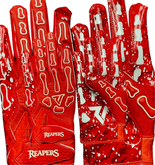 NEW Reaper OREO Bones Football Gloves
