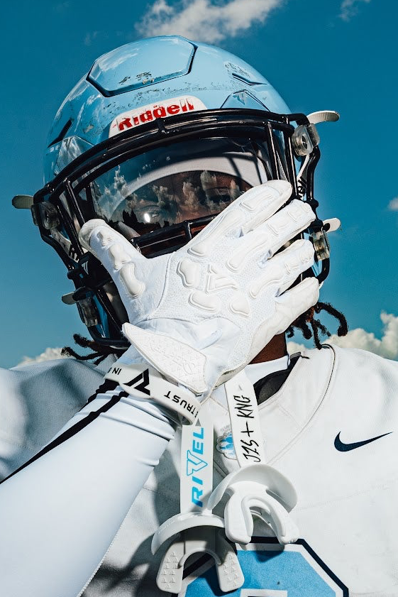 NEW Reaper Colors Bones Football Gloves