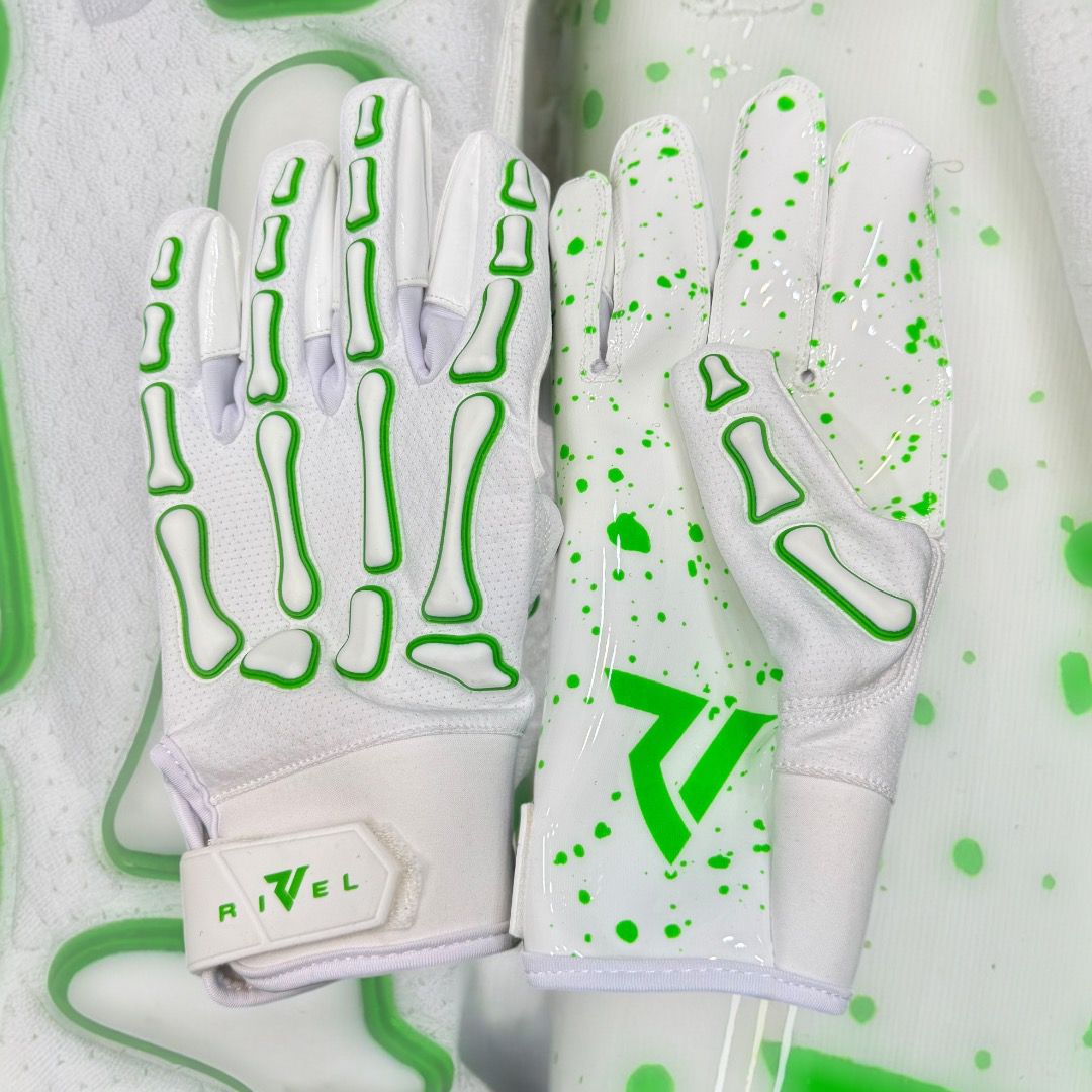 Reaper WHT Series OREO  Bones Football Gloves image 5