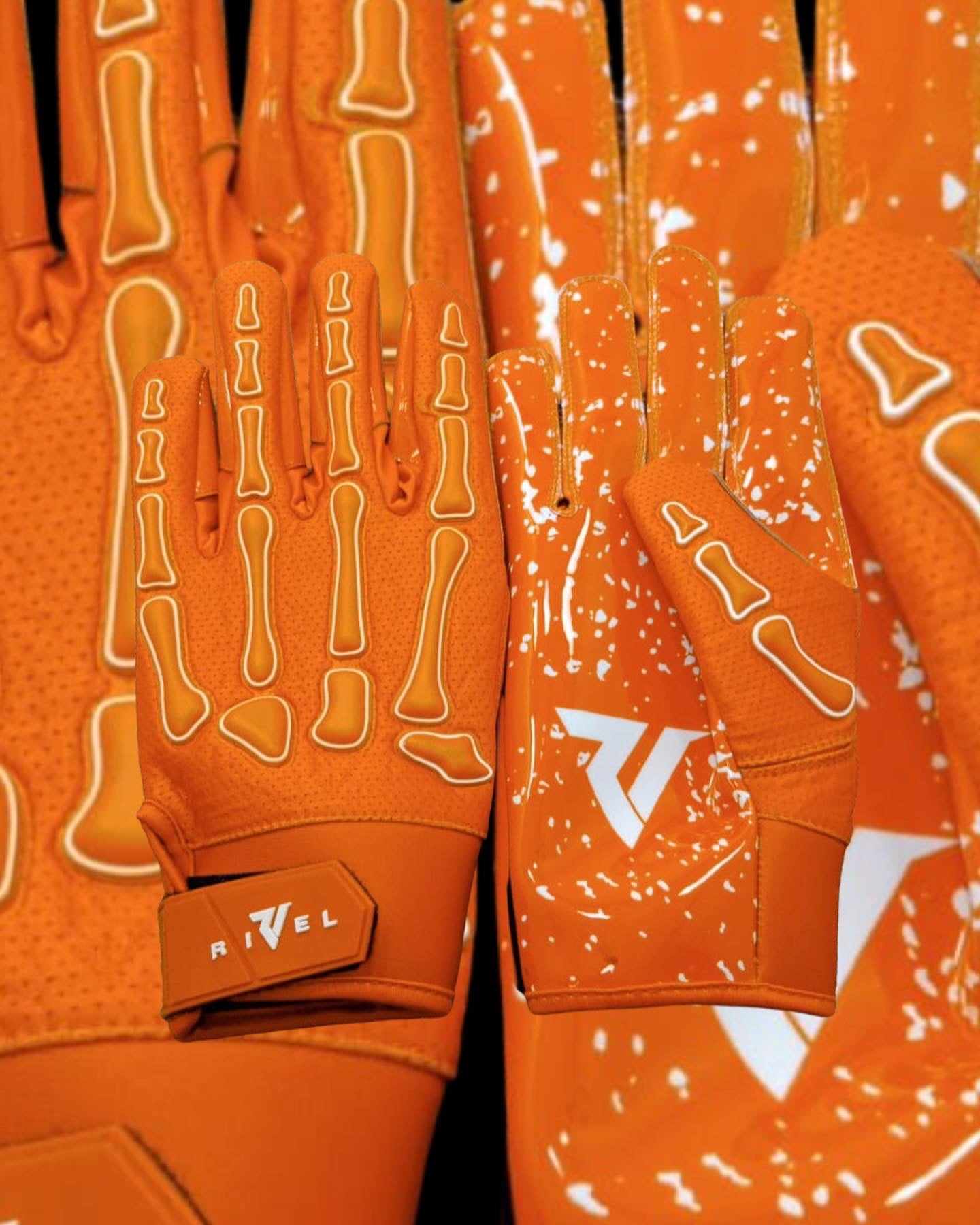 Reaper OREO  Bones Football Gloves image 5