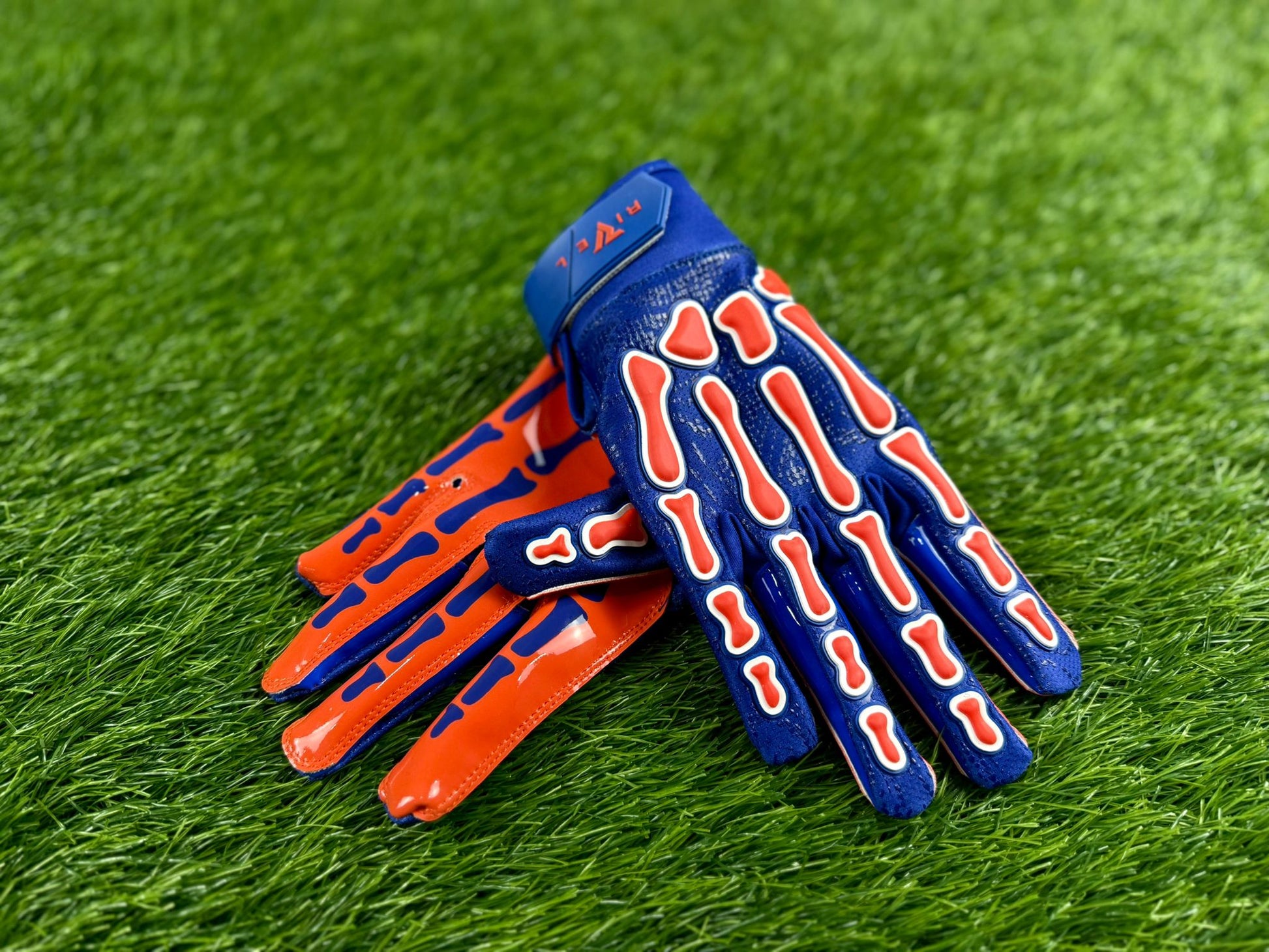 Reaper College Bones Football  Gloves image 9