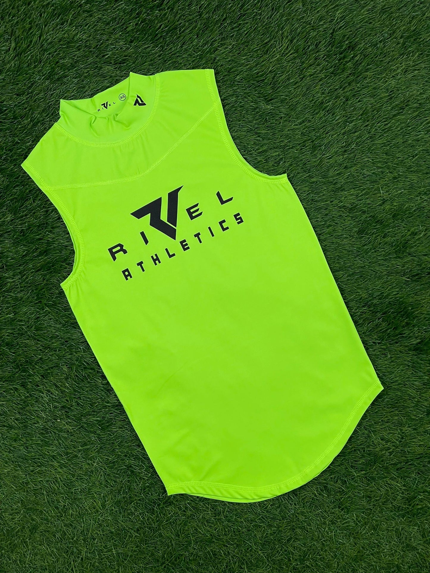 Gameday High Collar Rivel Compression Top