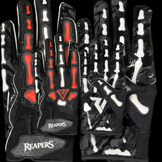 NEW Reaper Black Series Bones Football Gloves