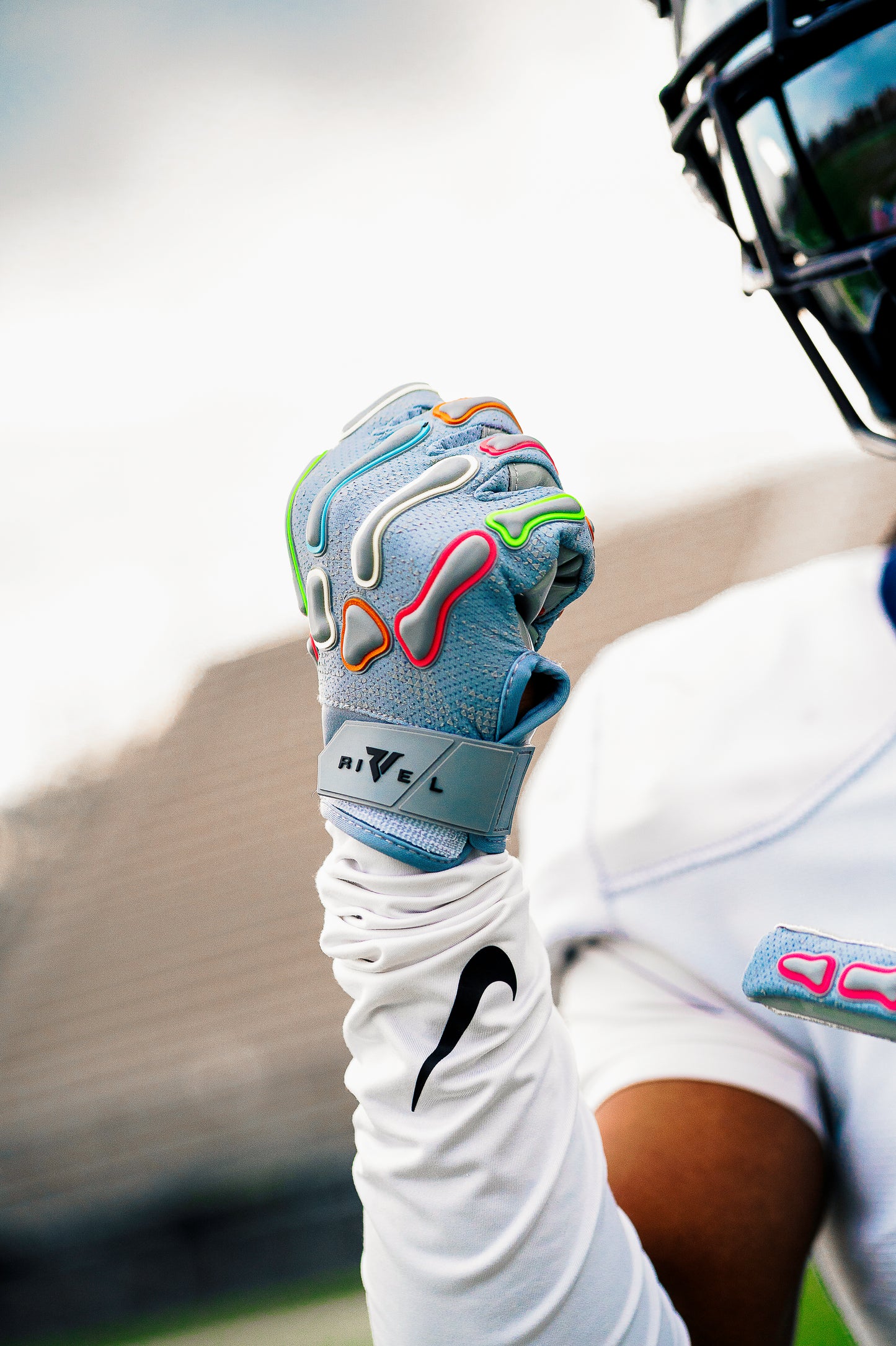 Reaper CUPCAKE Bones Football Gloves