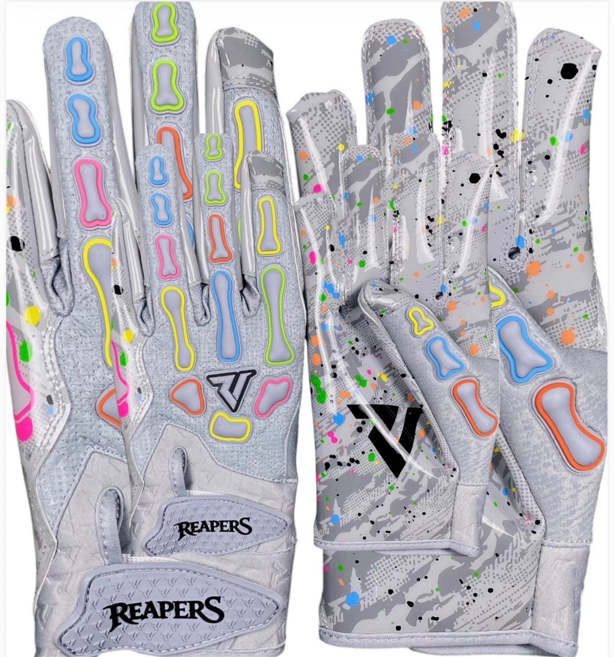 NEW Reaper CUPCAKE Bones Football Gloves