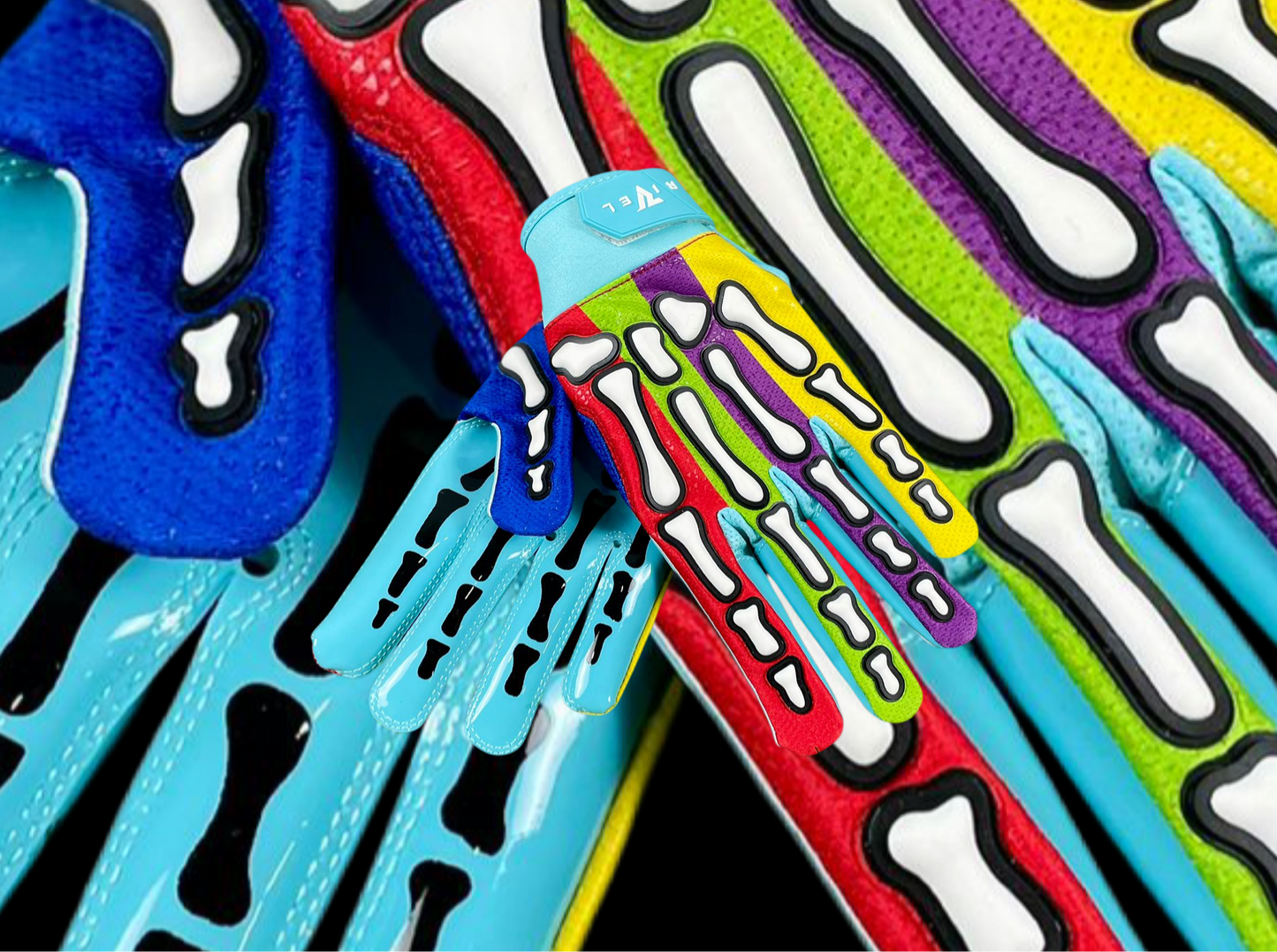 Reaper Toucan Football Gloves