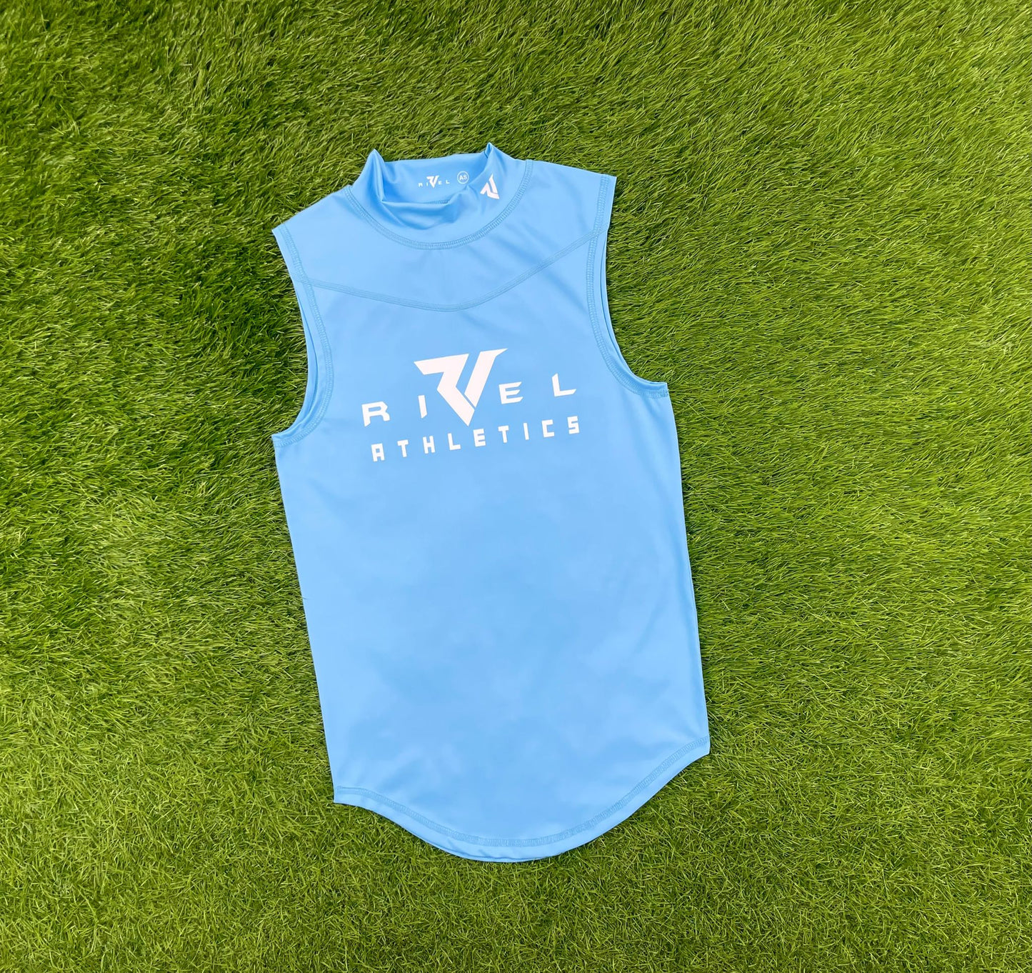 Gameday High Collar Rivel Compression Top