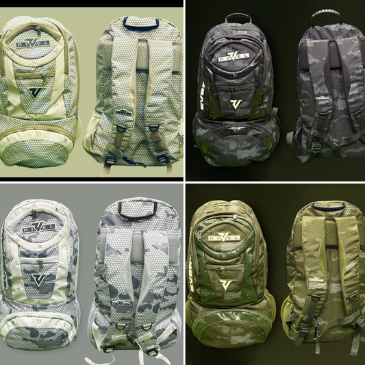 Rivel Camo Backpacks