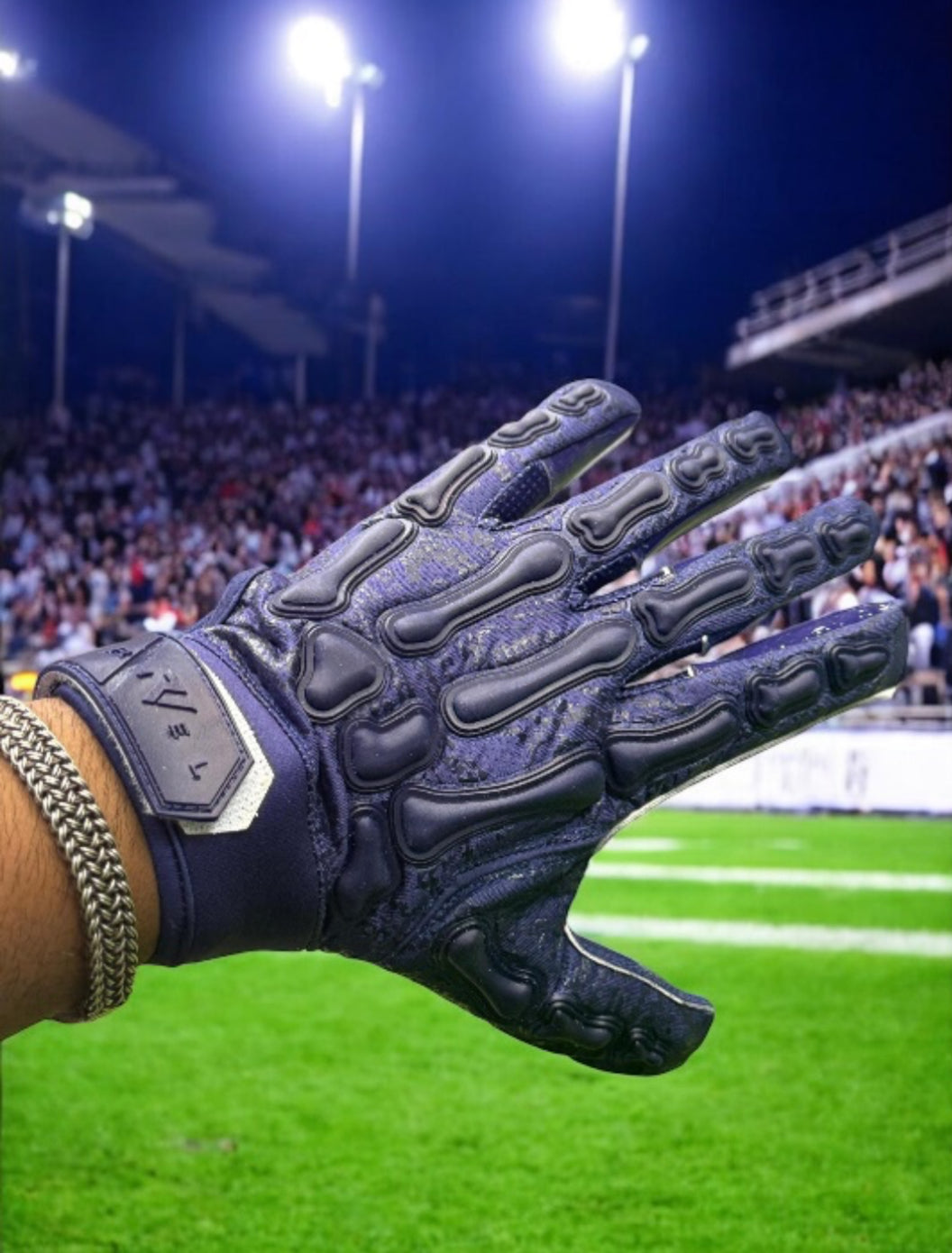 Reaper COLORS Bones Football Gloves