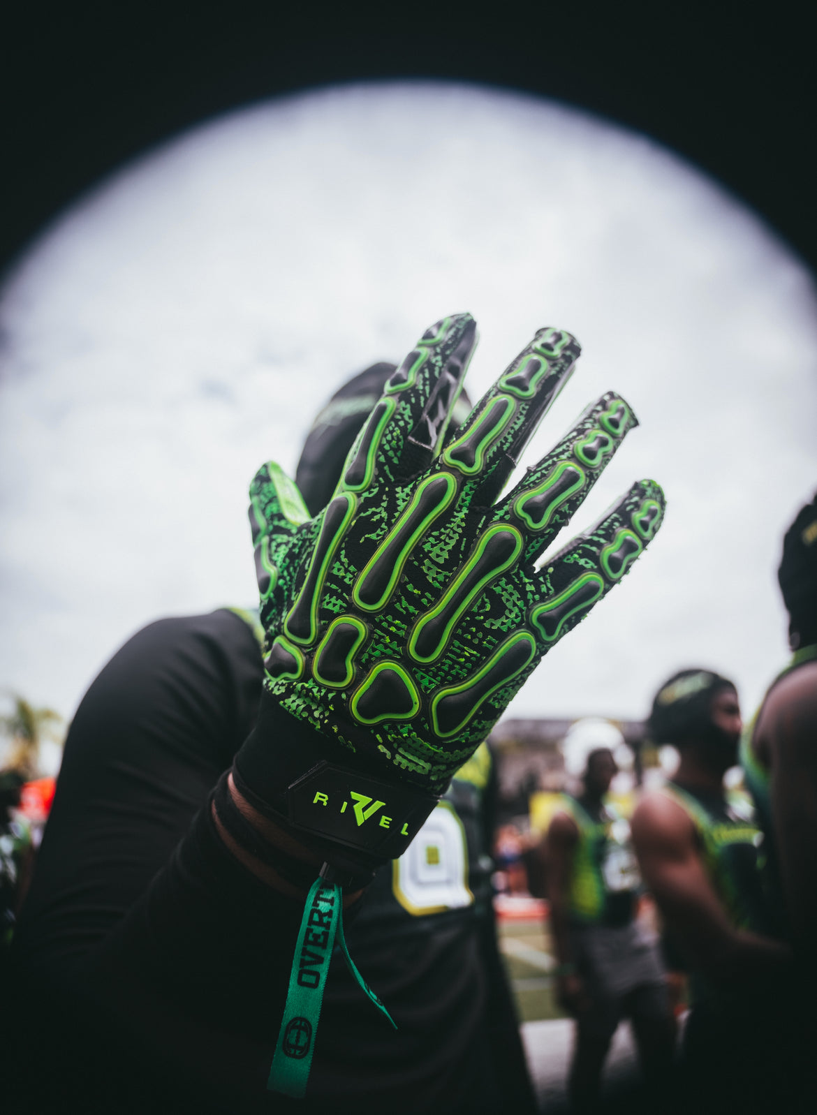 Reaper BLK OREO Bones Football Gloves