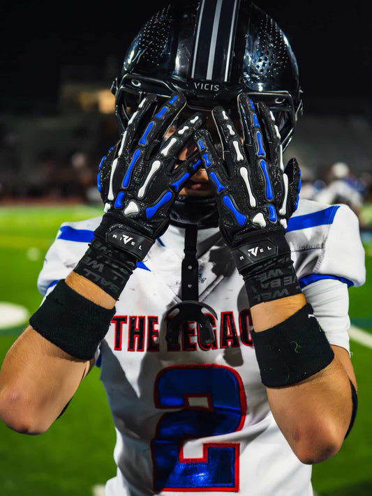 Reaper Black Series Bones Football Gloves