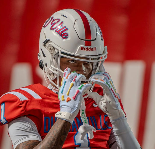 Reaper GUMMY Bones Football  Gloves image 0