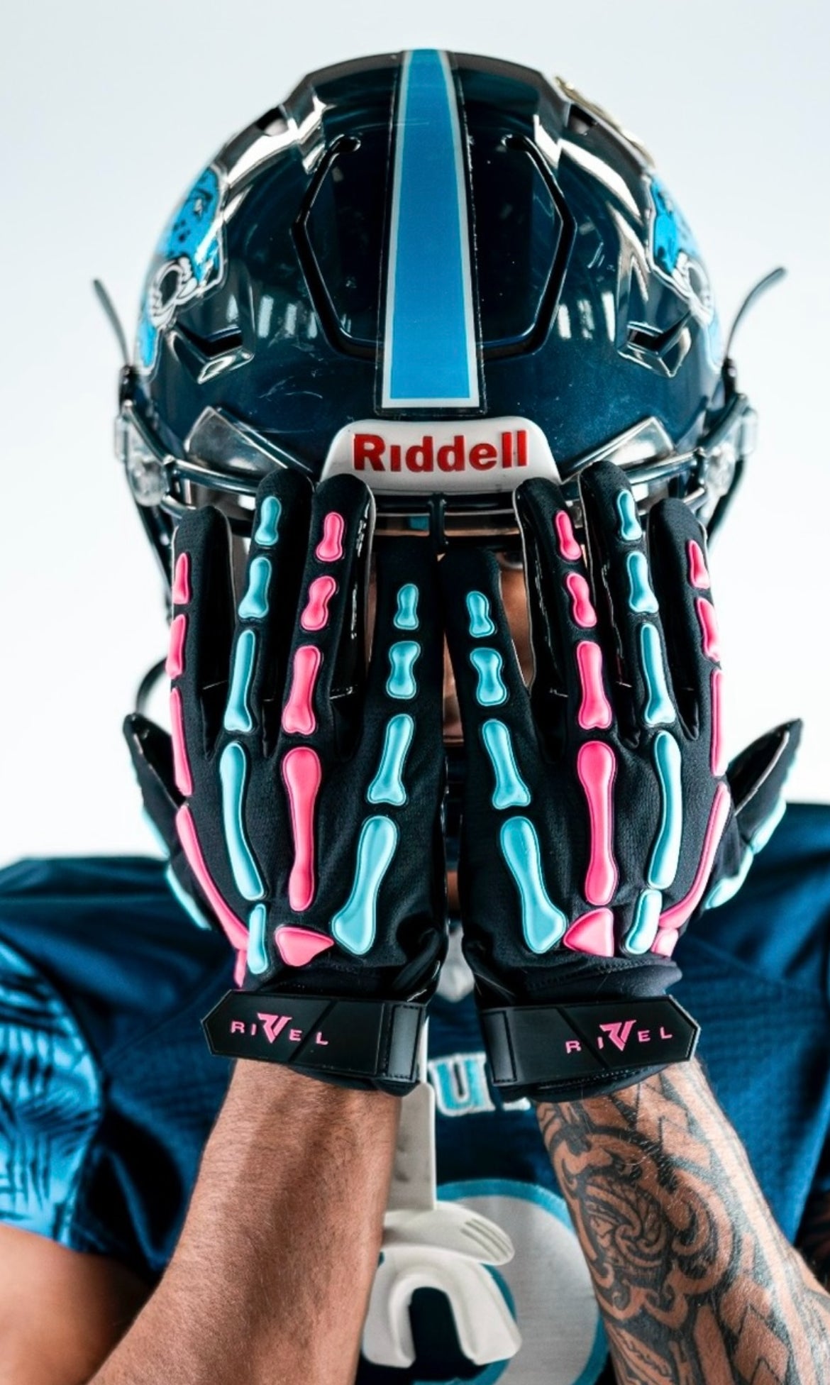 Reaper Bones Black Series Football Gloves image 0