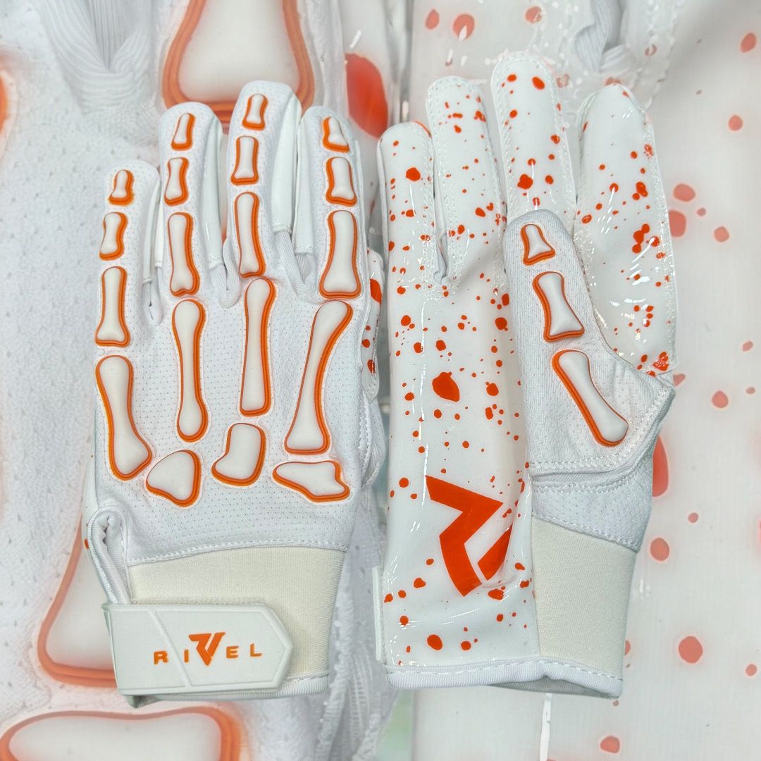 Reaper WHT Series OREO  Bones Football Gloves image 2