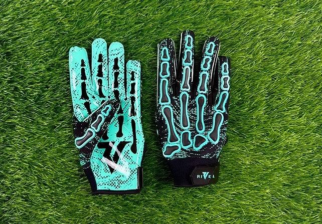 Reaper BLK OREO Bones Football Gloves