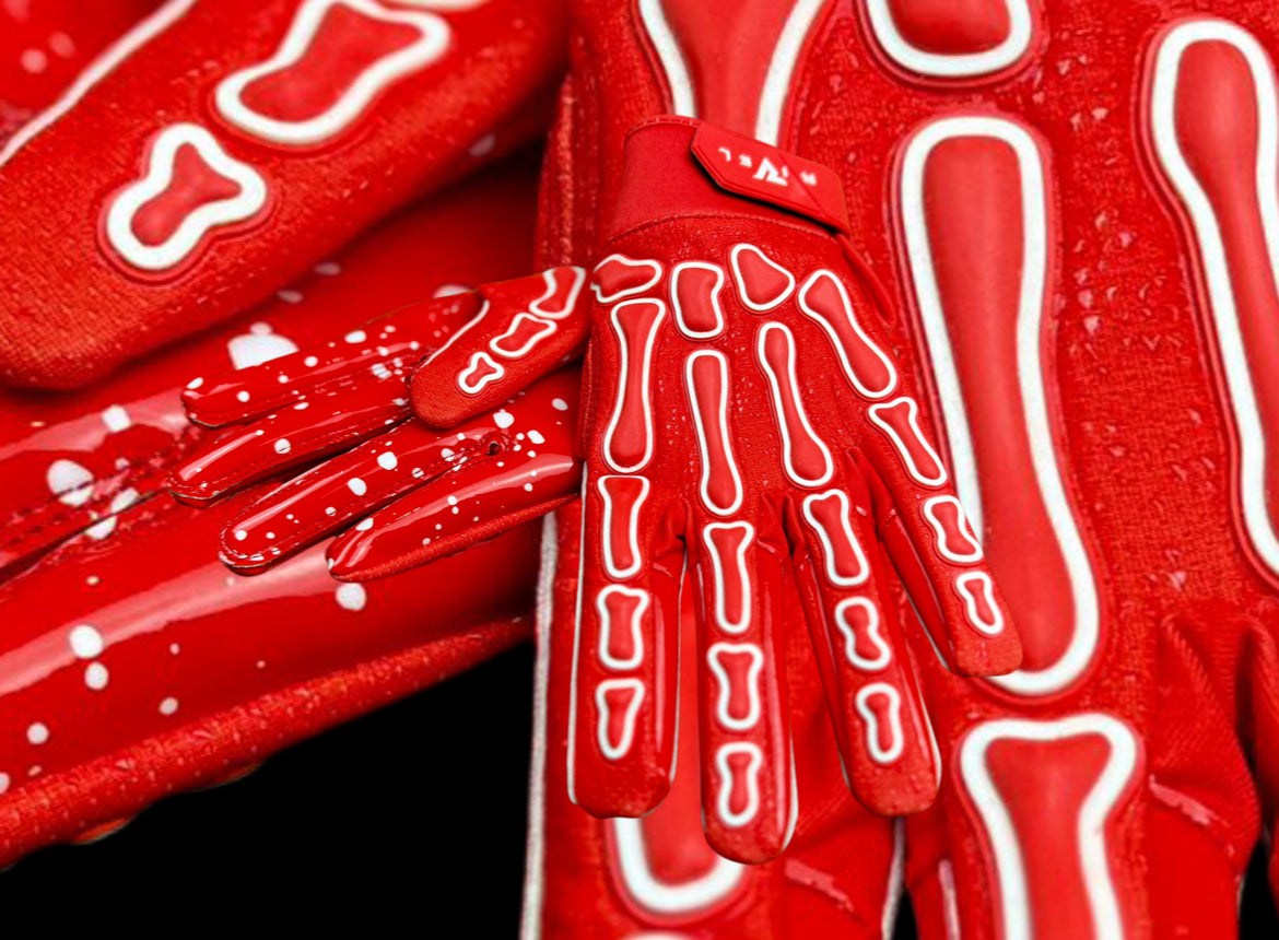 Reaper OREO  Bones Football Gloves image 11