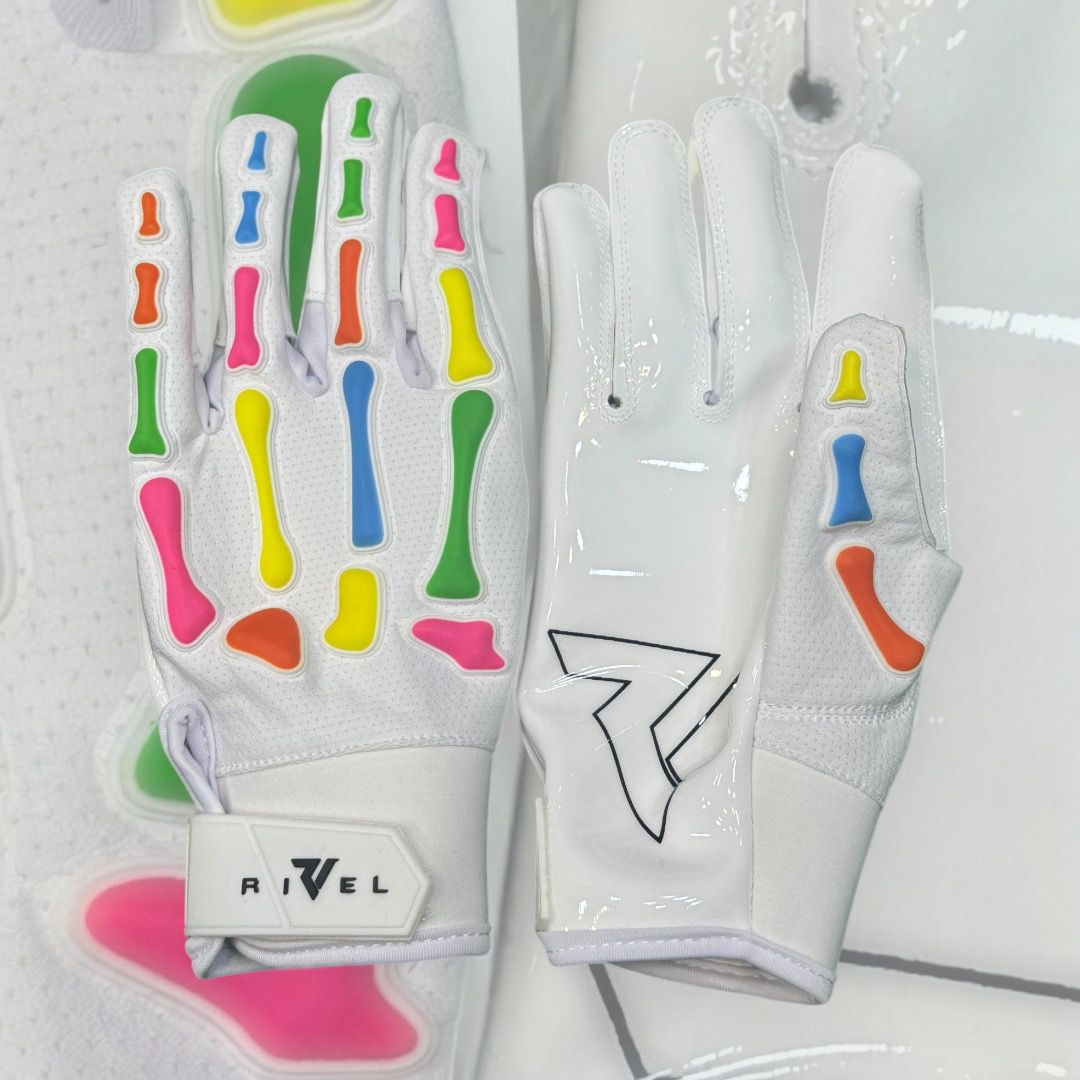 Reaper GUMMY Bones Football Gloves image 1