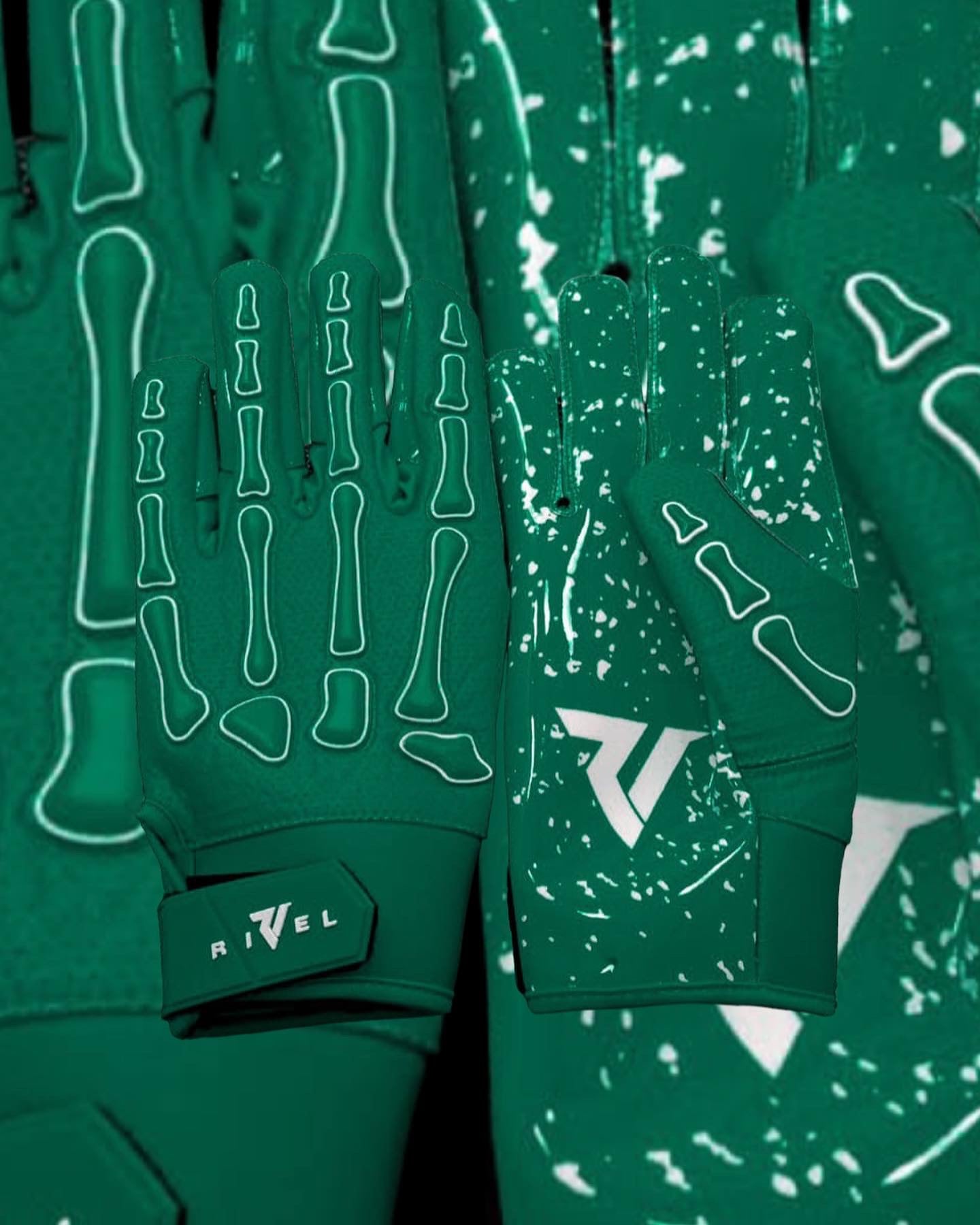 Reaper OREO  Bones Football Gloves image 8