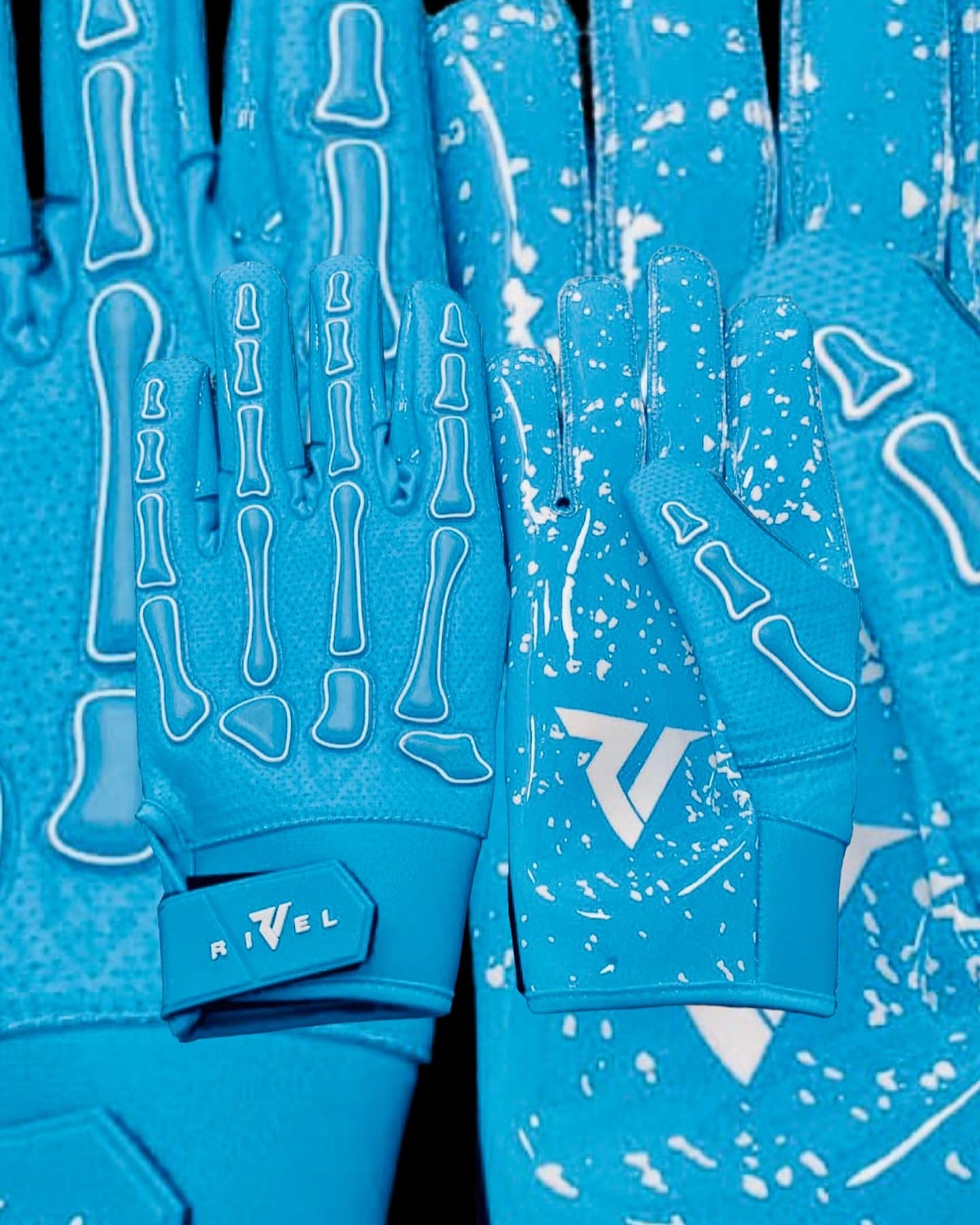 Reaper OREO  Bones Football Gloves image 6