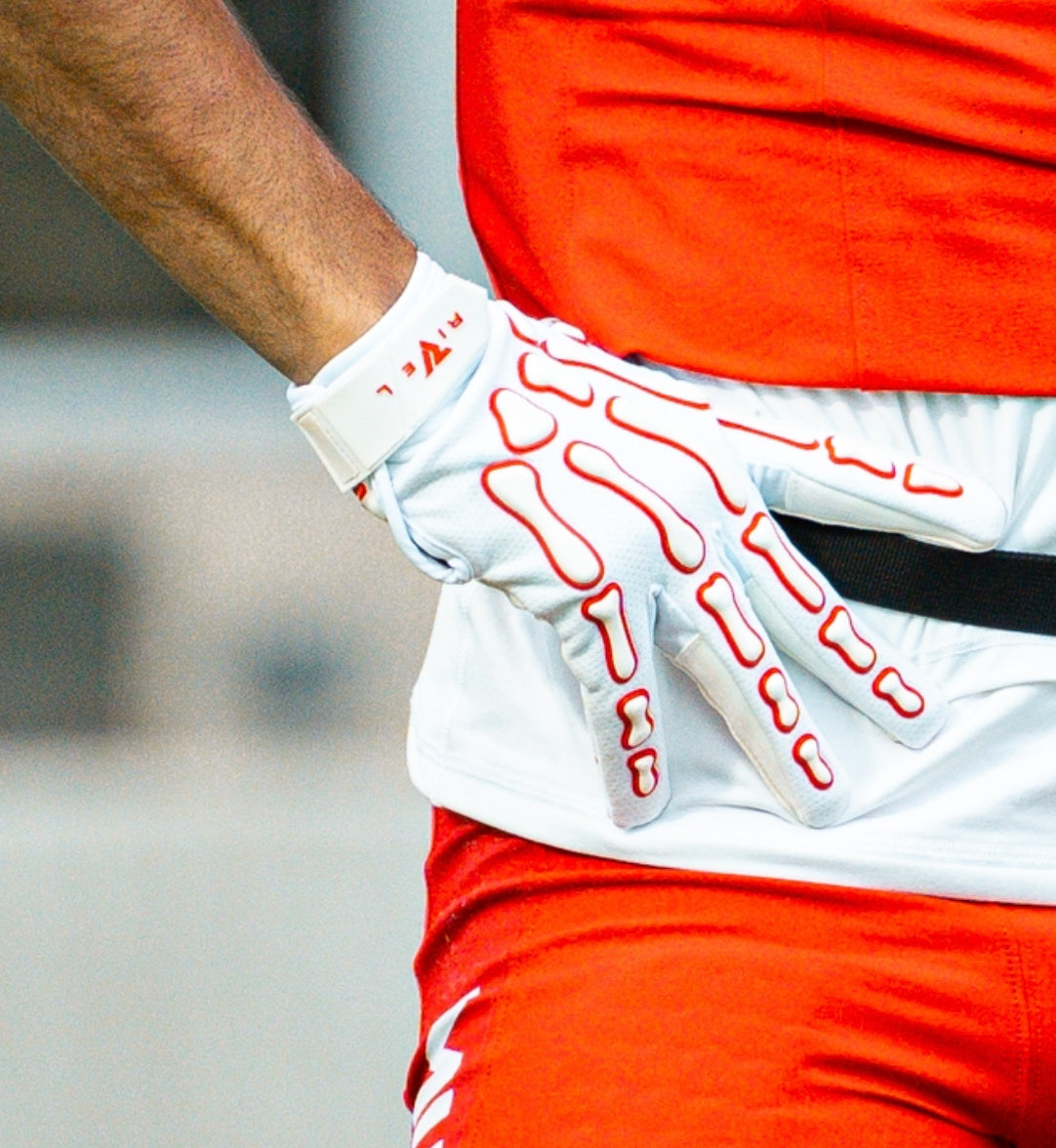 Reaper WHT Series OREO  Bones Football Gloves image 0