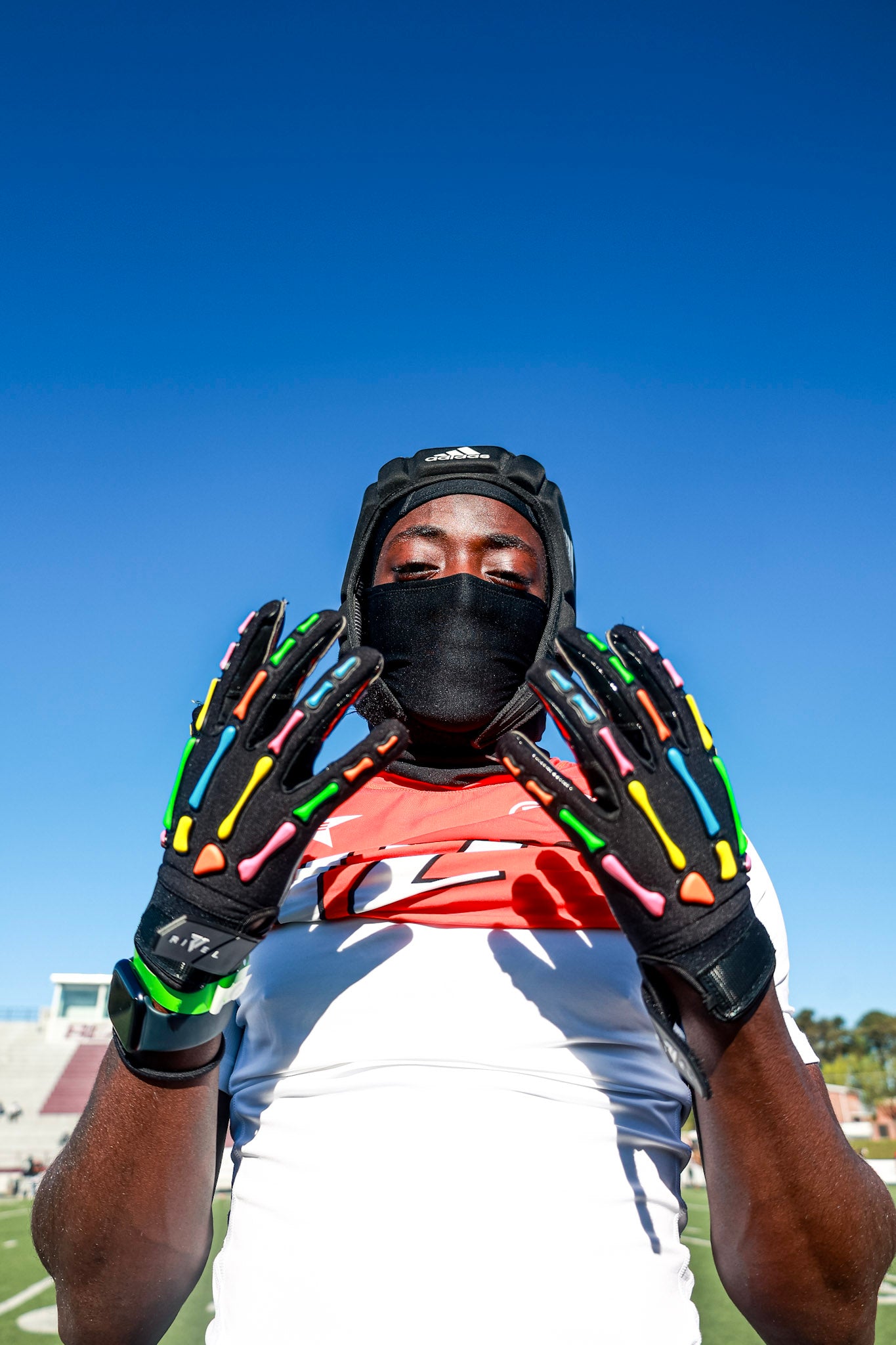 Reaper SKITTLES Bones Football  Gloves image 5