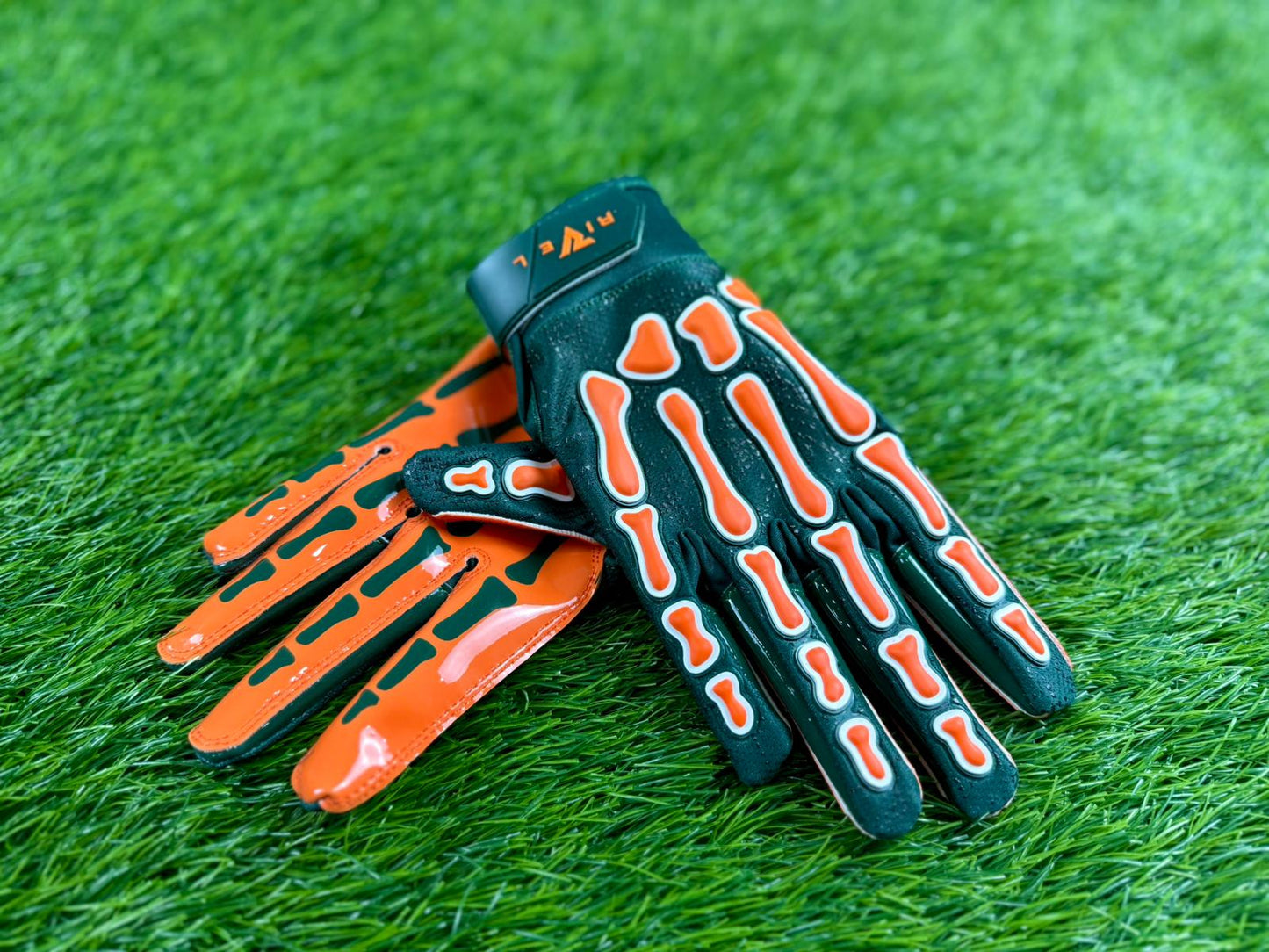 Reaper College Bones Football Gloves image 7