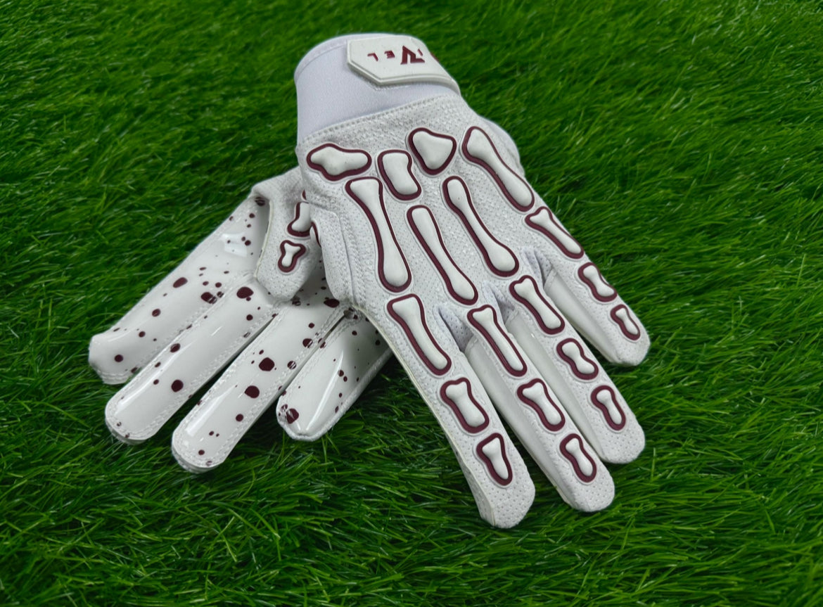 Reaper WHT Series OREO Bones Football Gloves