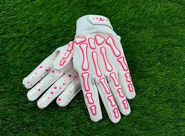 Reaper WHT Series OREO Bones Football Gloves
