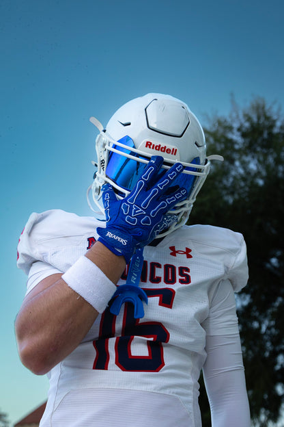 NEW Reaper OREO Bones Football Gloves