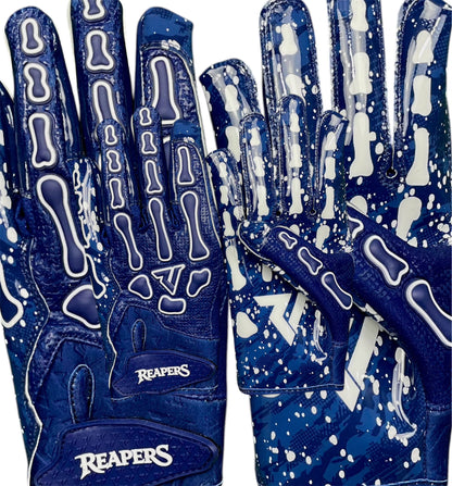 NEW Reaper OREO Bones Football Gloves