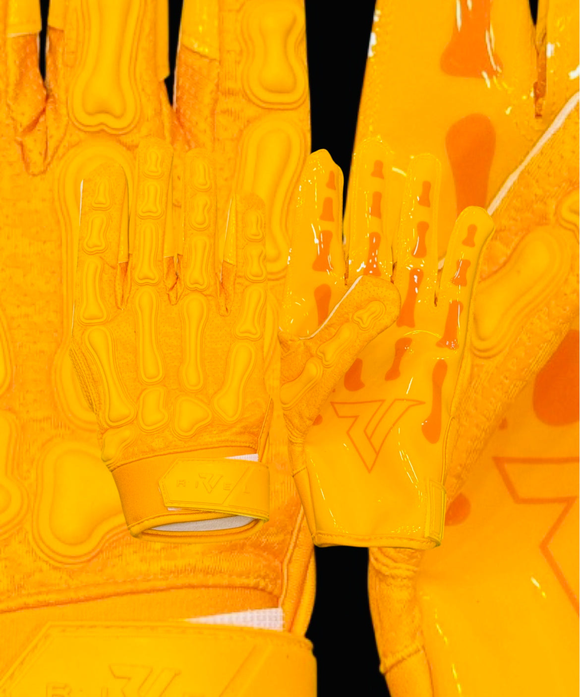 Reaper COLORS Bones Football Gloves