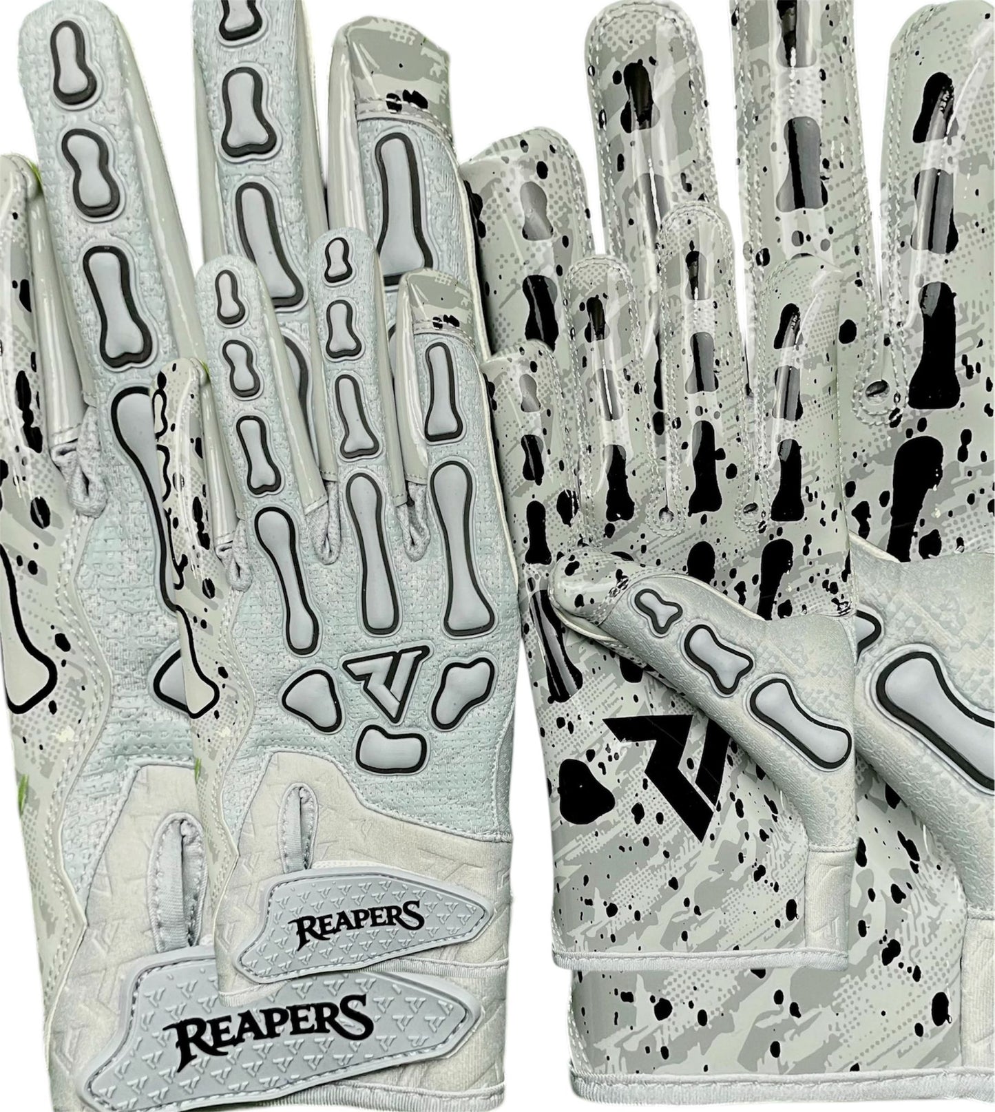 NEW Reaper OREO Bones Football Gloves