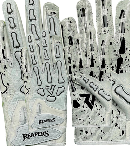 NEW Reaper OREO Bones Football Gloves