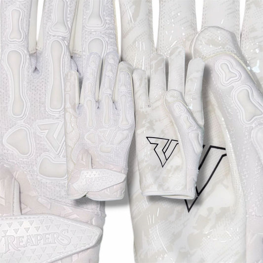 NEW Reaper Colors Bones Football Gloves