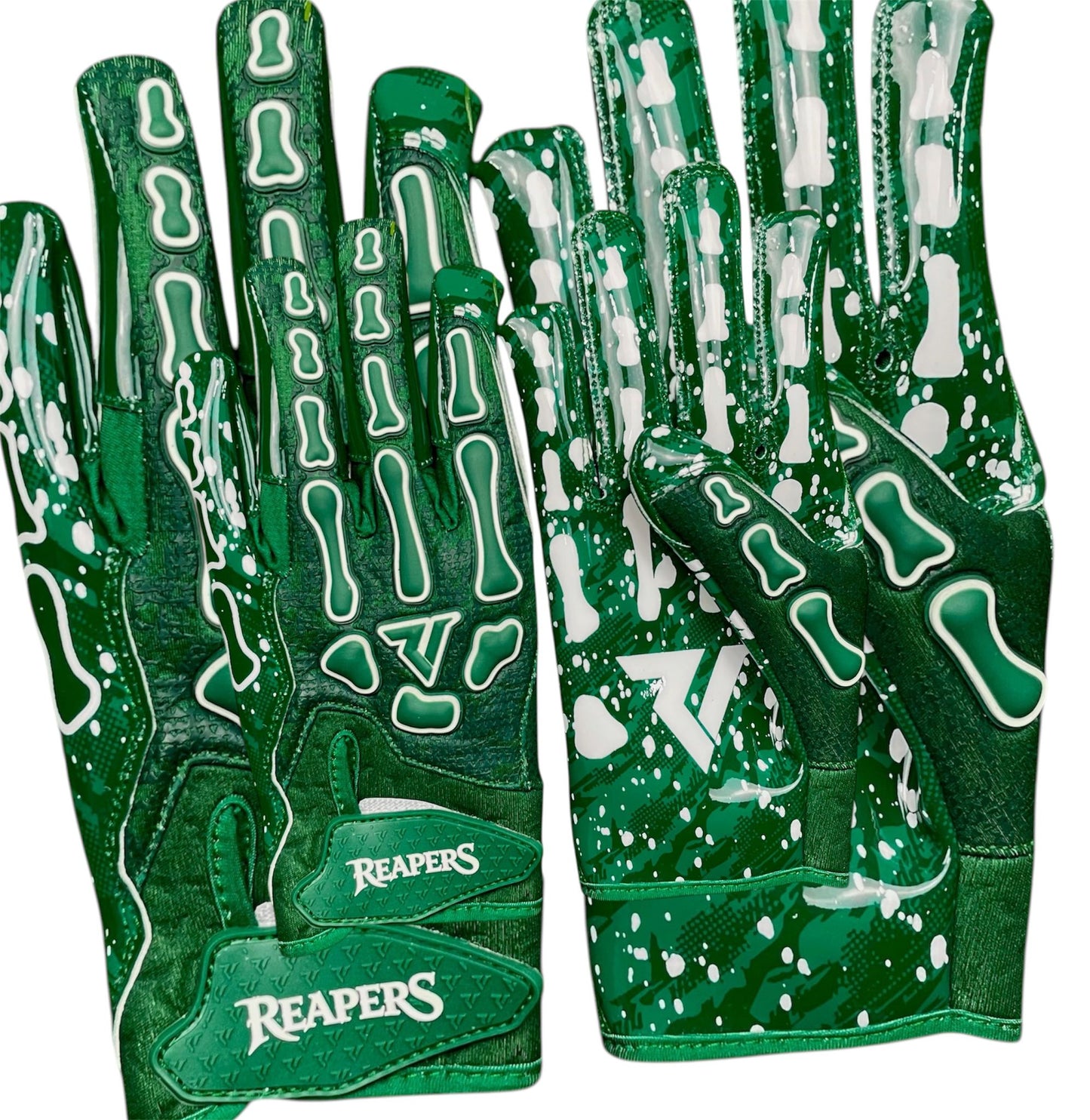 NEW Reaper OREO Bones Football Gloves