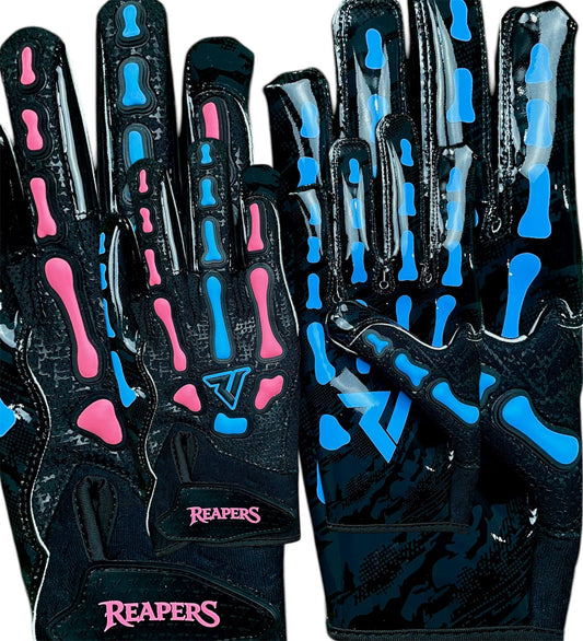 NEW Reaper Black Series Bones Football Gloves