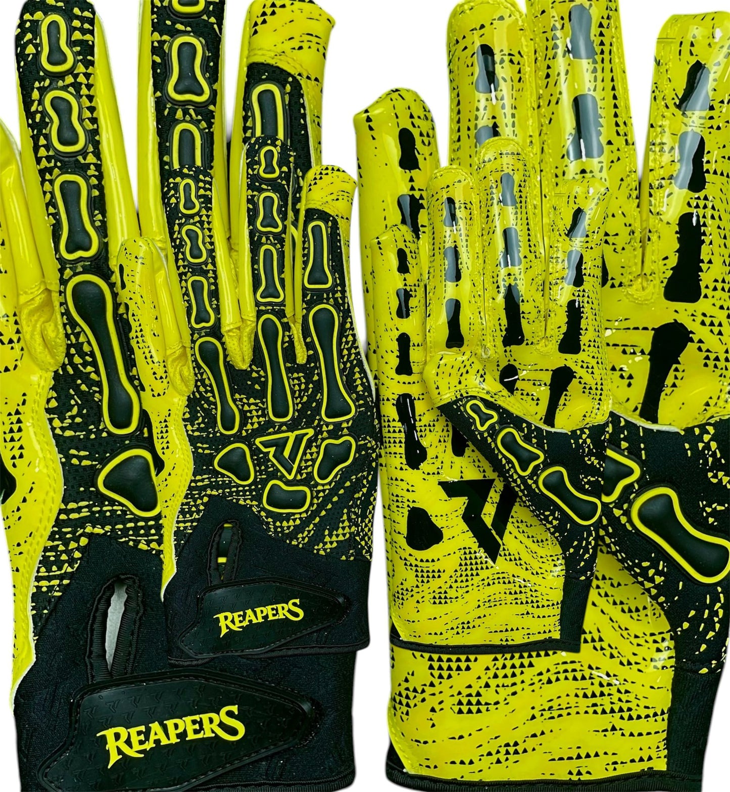 NEW Reaper BLK OREO Bones Football Gloves