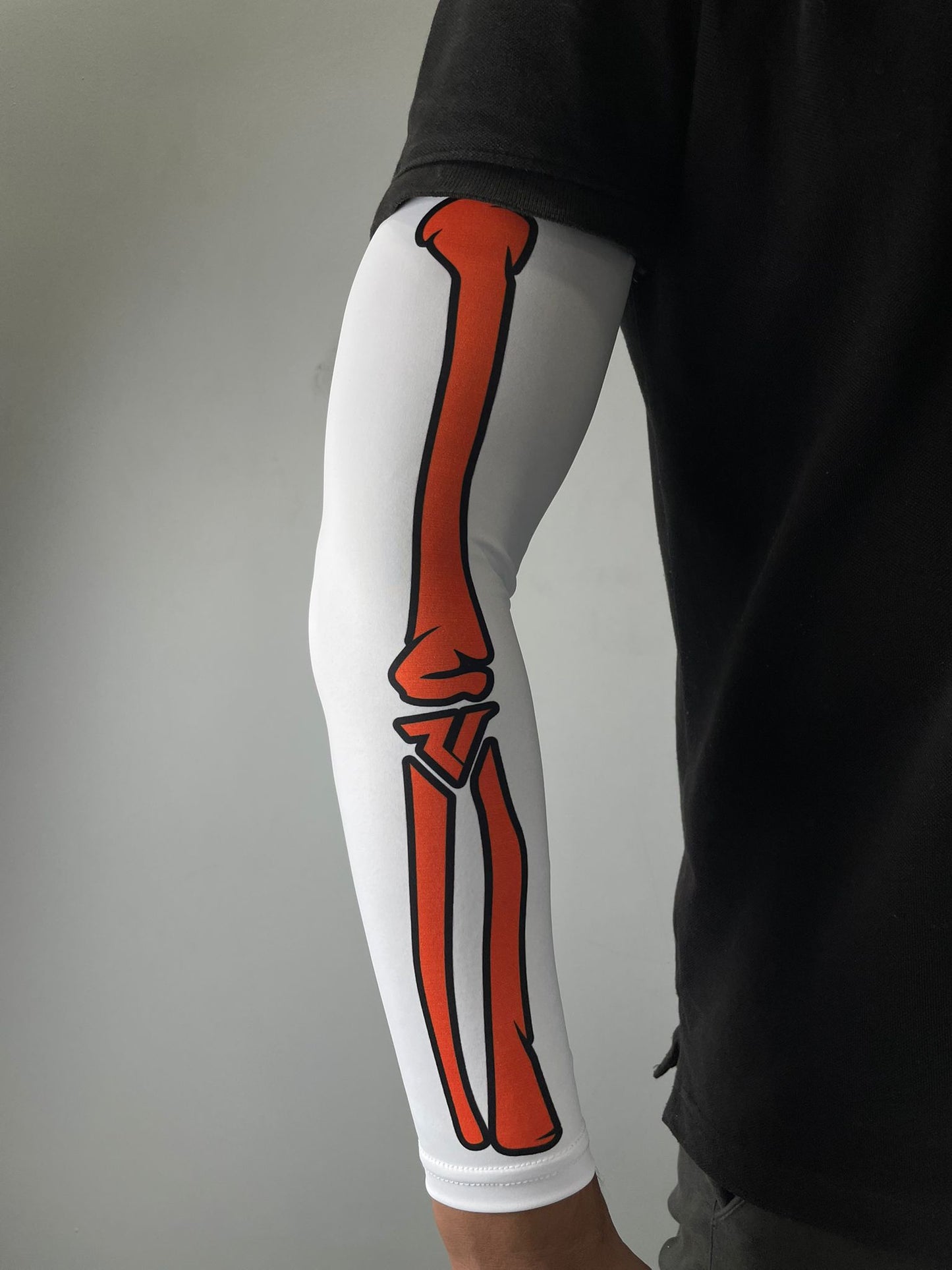 White Bones Arm Sleeves
