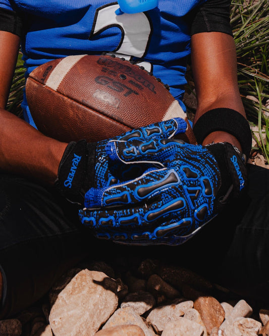 NEW Reaper BLK OREO Bones Football Gloves