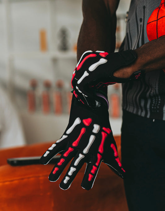 Reaper Black Series Bones Football Gloves