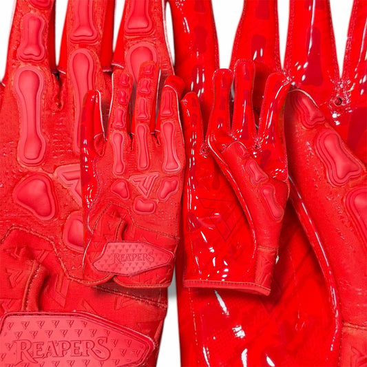 NEW Reaper Colors Bones Football Gloves