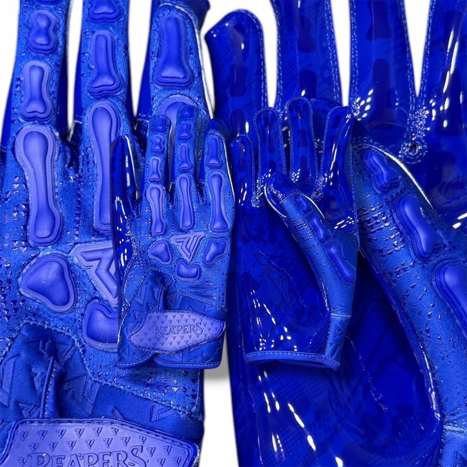 NEW Reaper Colors Bones Football Gloves – Rivel Athletics